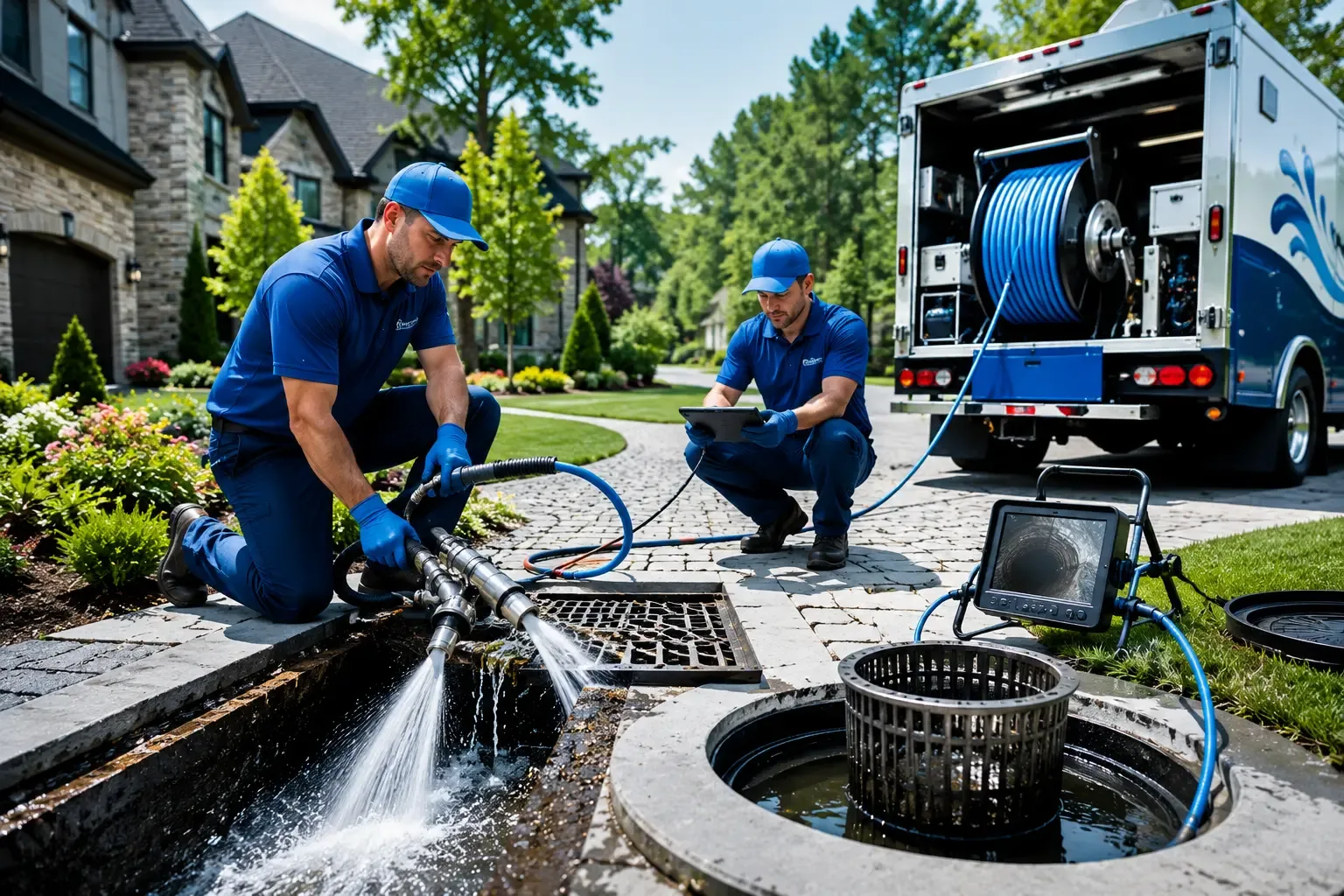 Local outdoor drain cleaning professionals in La Moille, IL
