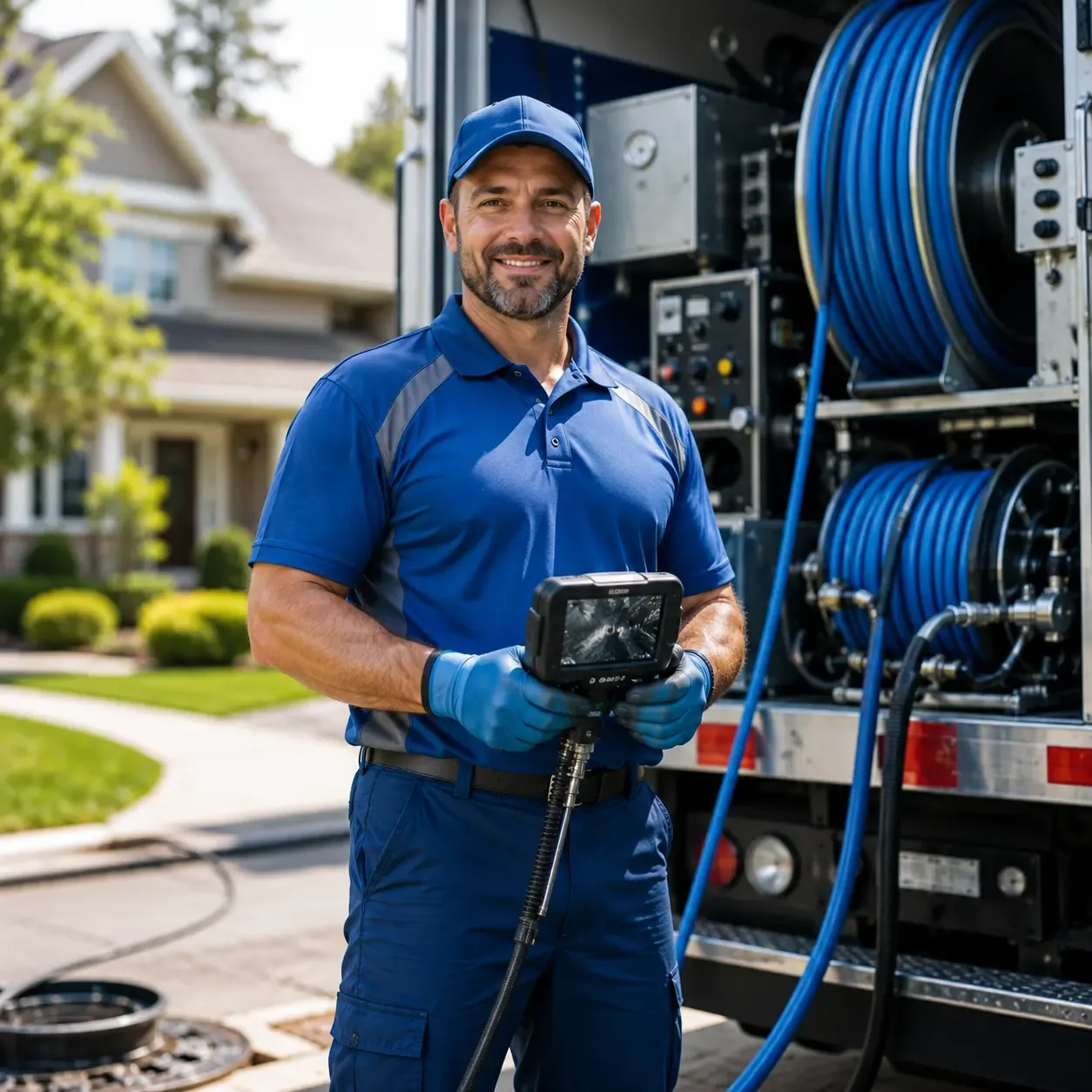 Local outdoor drain cleaning specialists in La Moille, IL